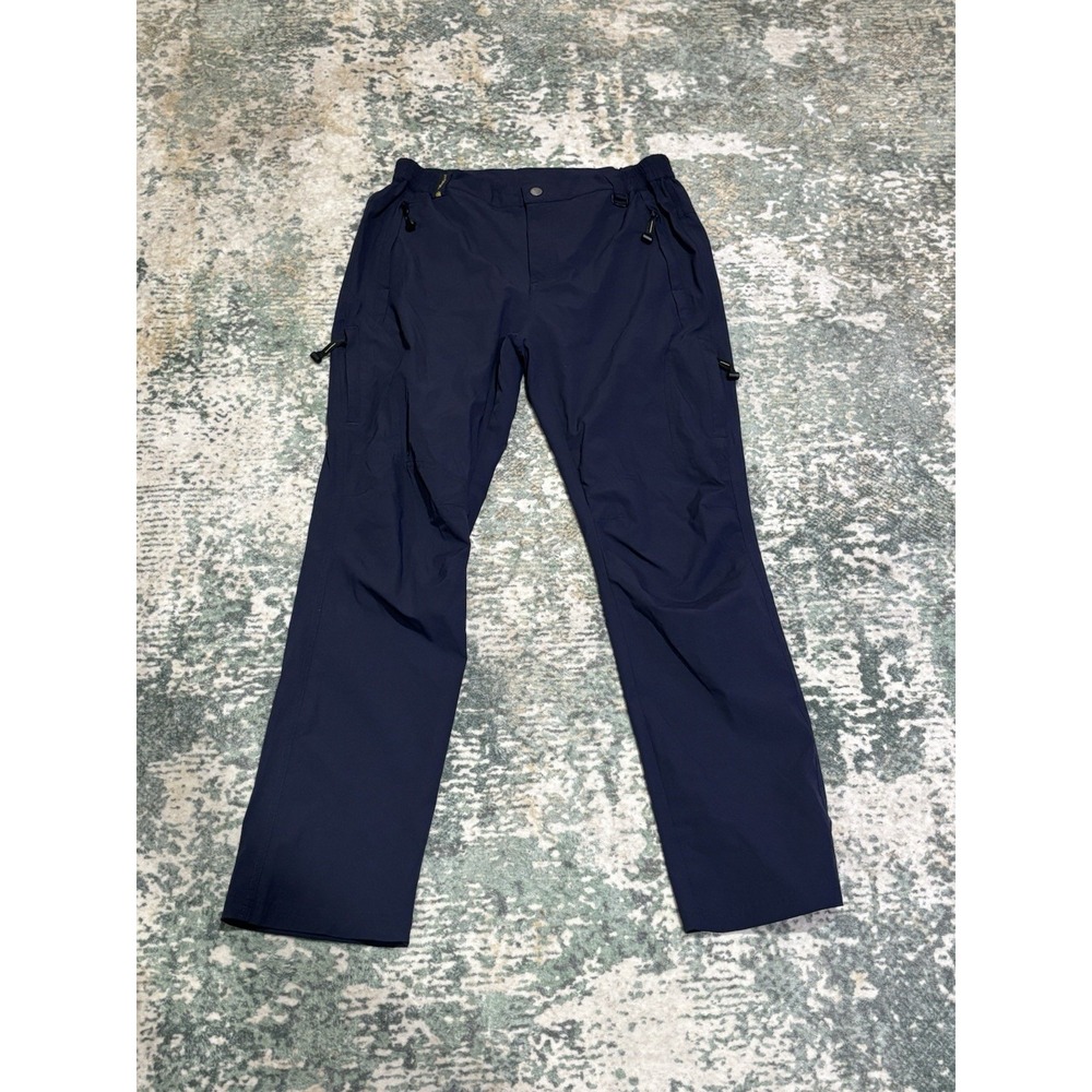 Outdoor Sports Men's Hiking Pants Large Navy Blue EUC